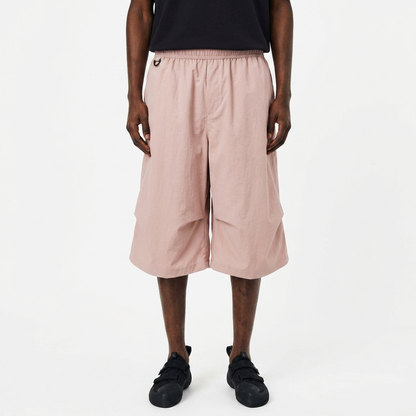 Drop Knee Shorts - Sandstone Pink