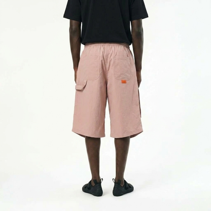 Drop Knee Shorts - Sandstone Pink